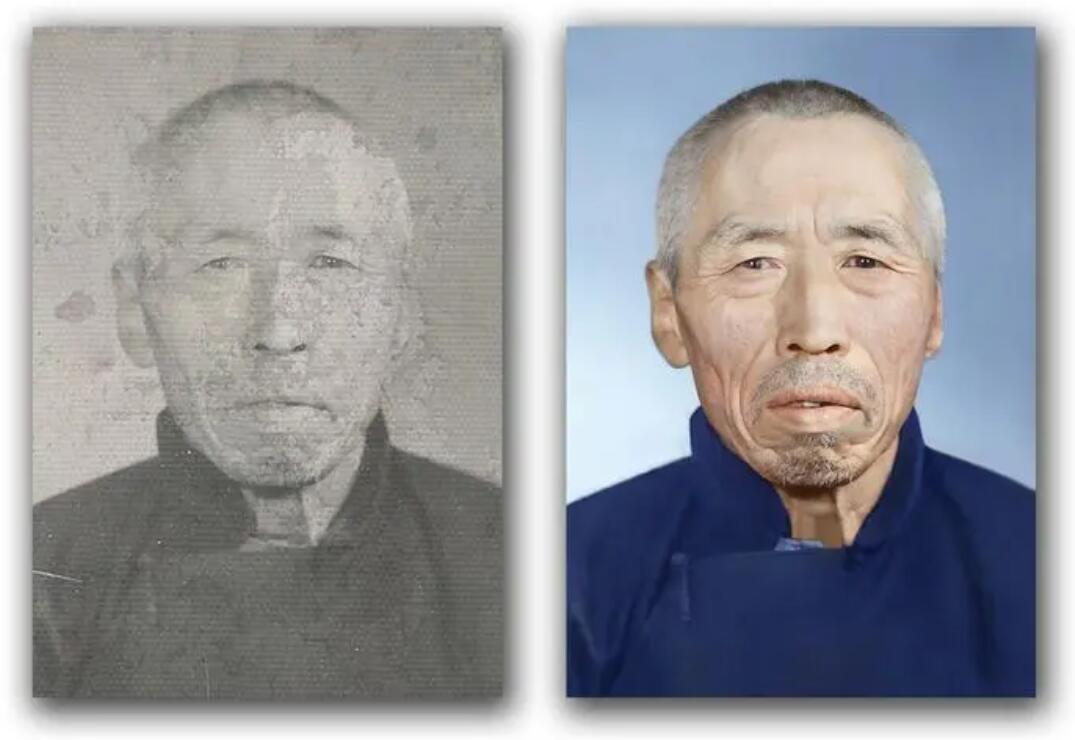 平邑破损照片修复-56